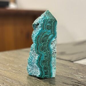 Malachite & Chrysocolla tower